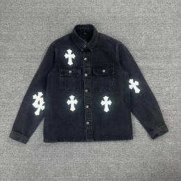 chrome hearts veste manches longues pour unisexe s_1271b41